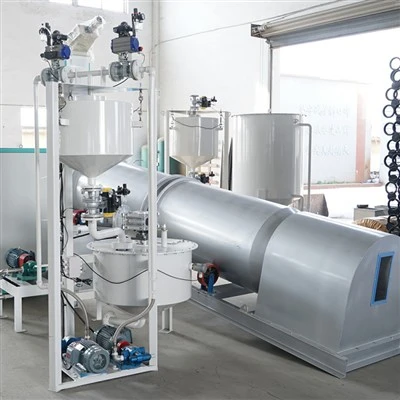 Dierenvoerpelletspuitcoatingmachine